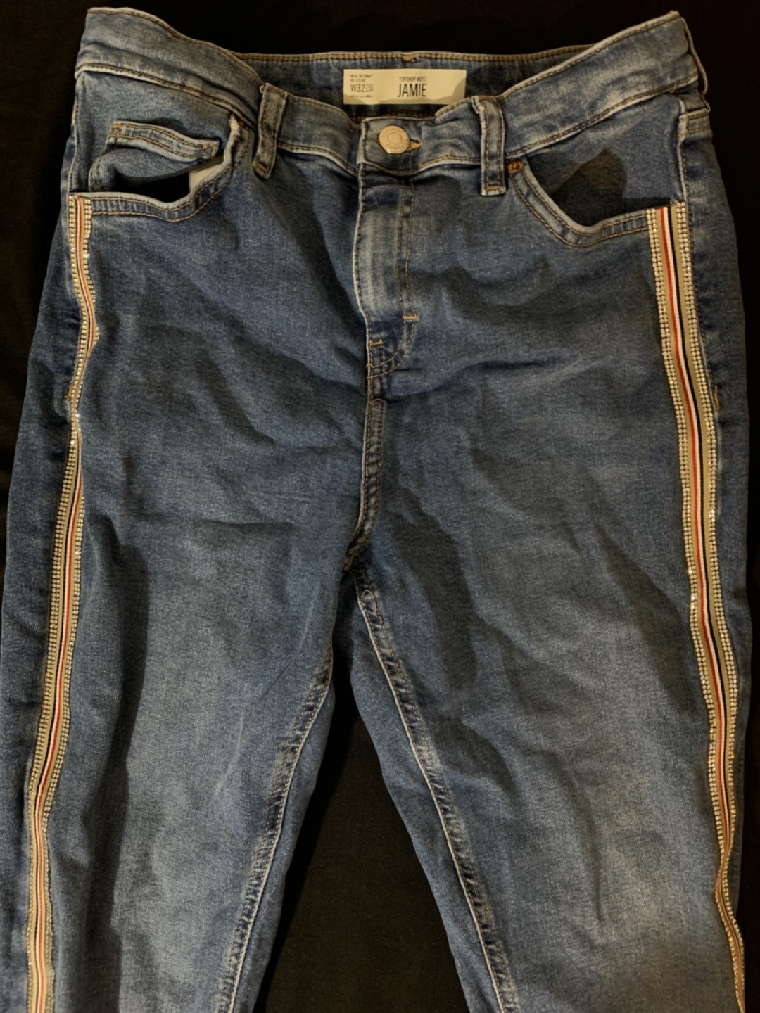 topshop moto jamie pants w32 thumbnail