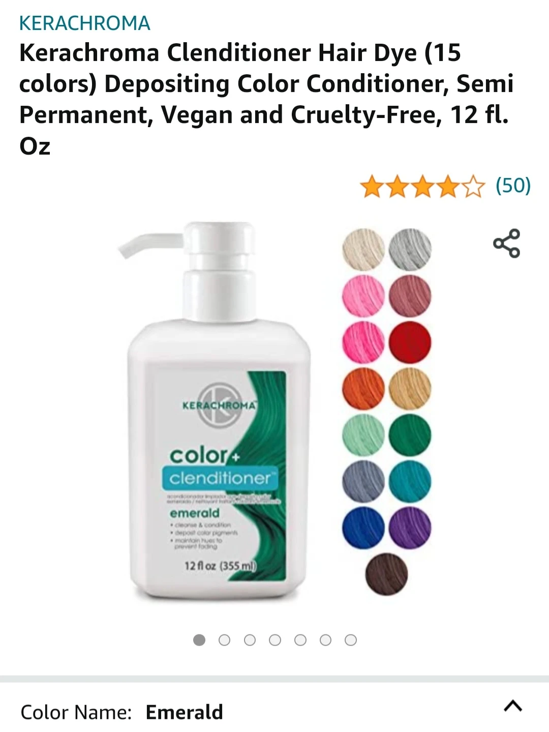 Kerachroma Clenditioner Hair Dye