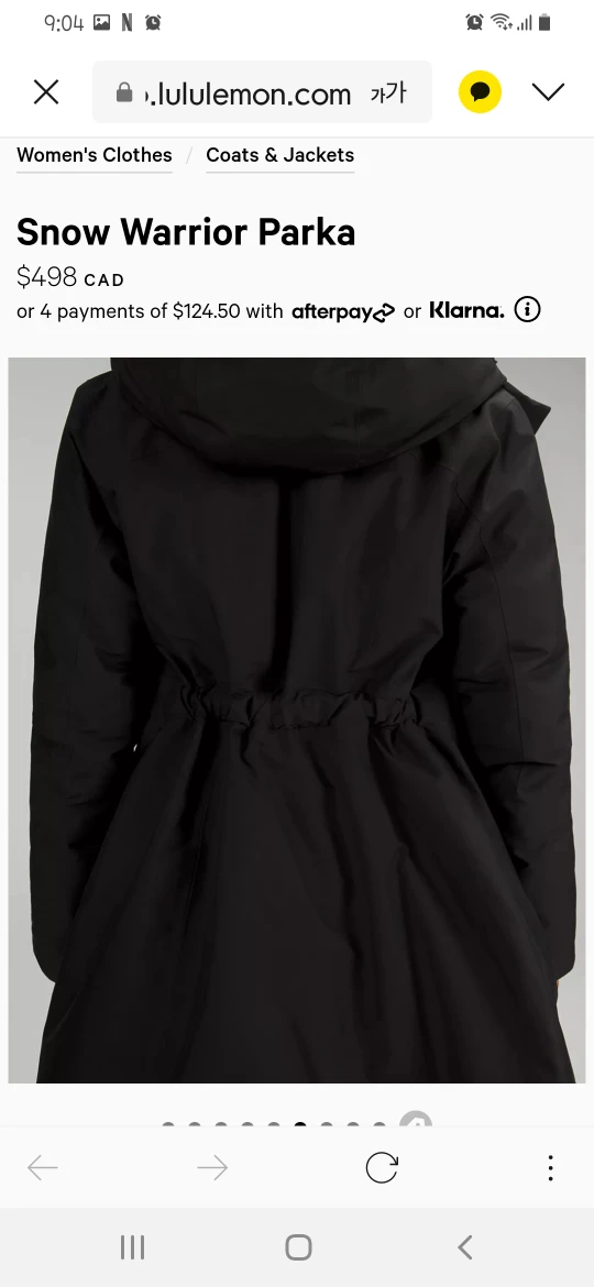 Lululemon Parka image indicator(5)