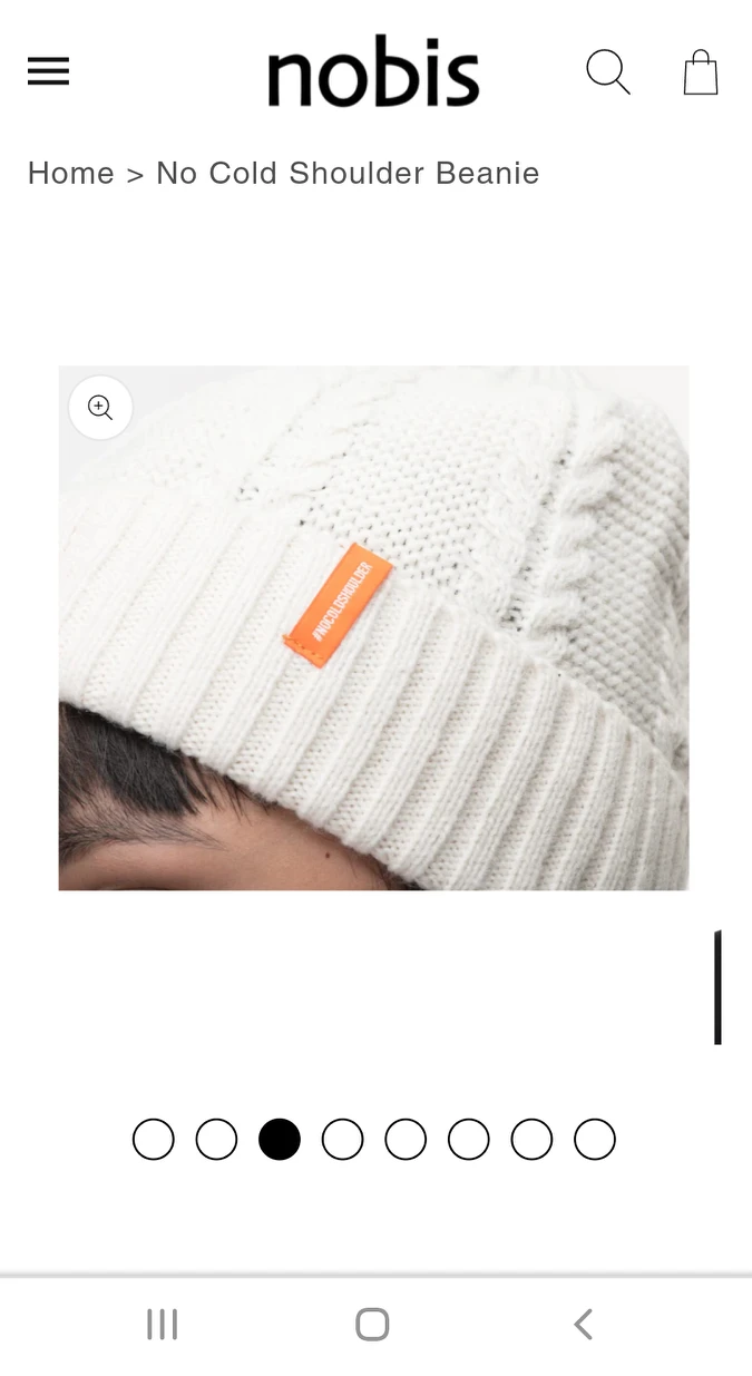 Nobis Beanie(BNWT, Authentic) image indicator(3)