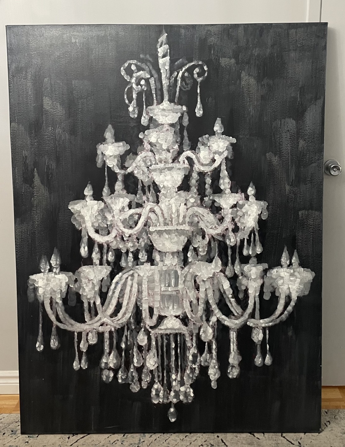 Painting on canvas