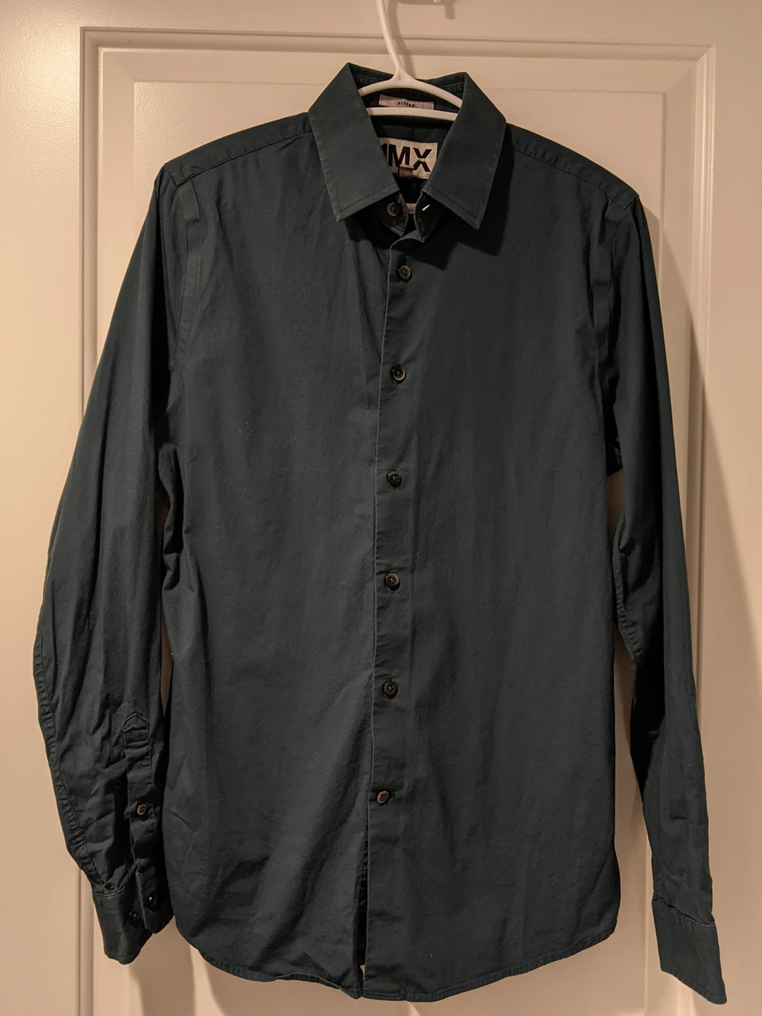 Small - Dark Green Dress Shirt thumbnail