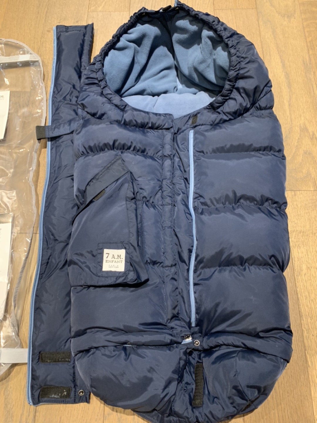 7AM stroller and car seat winter cover / foot muff thumbnail