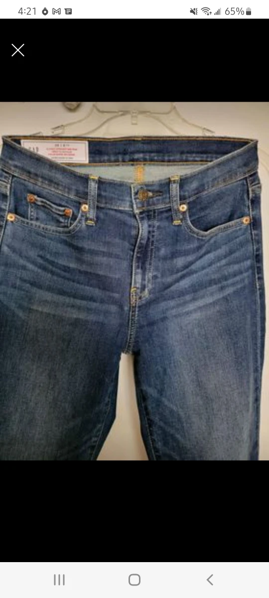 Gap Jeans Mid Rise Straight Leg