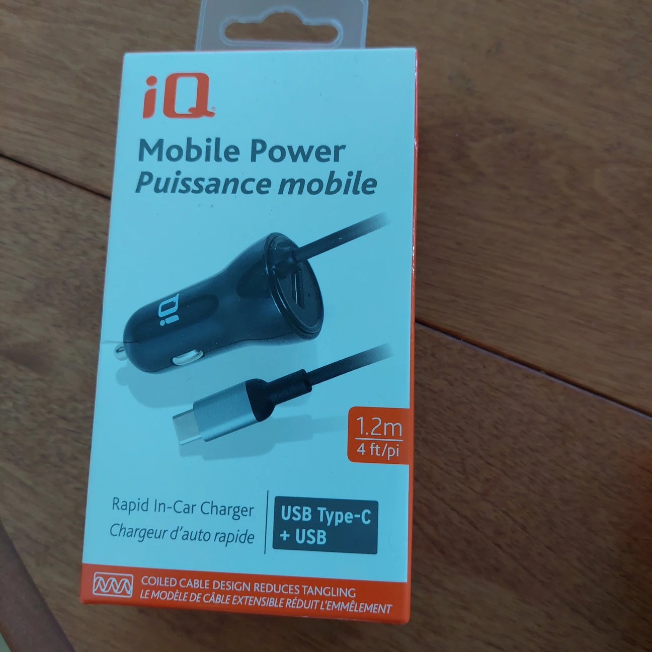 IQ in car charger