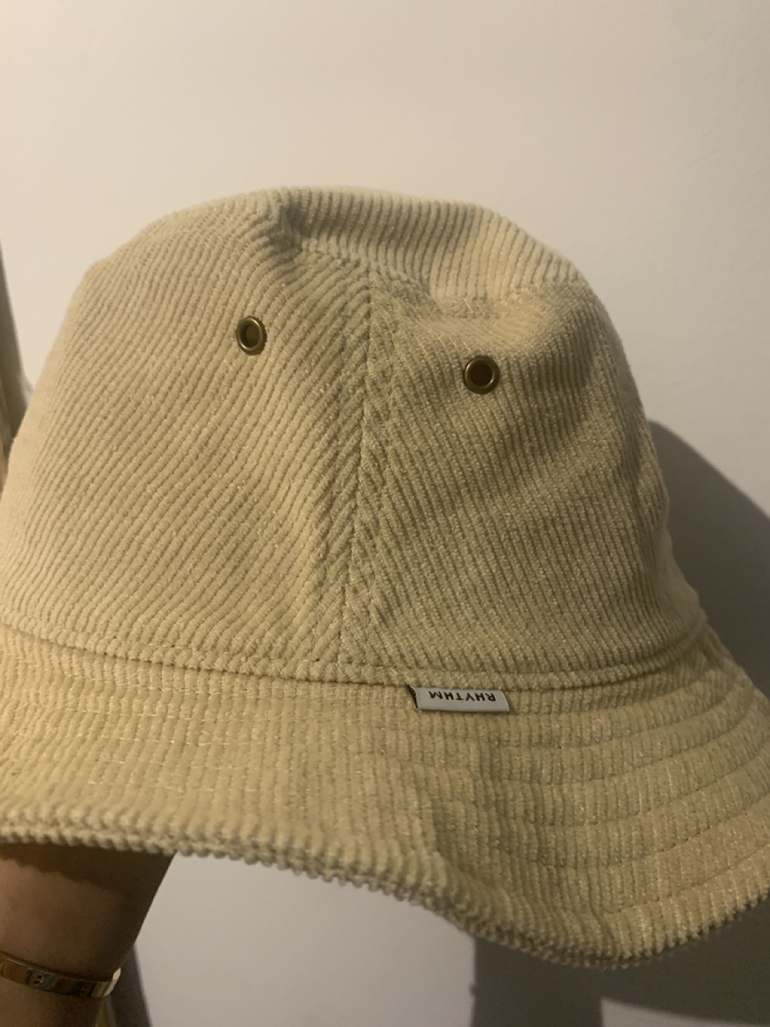 Curduoroy Day tripper bucket hat cream color (New without tags) image indicator(3)