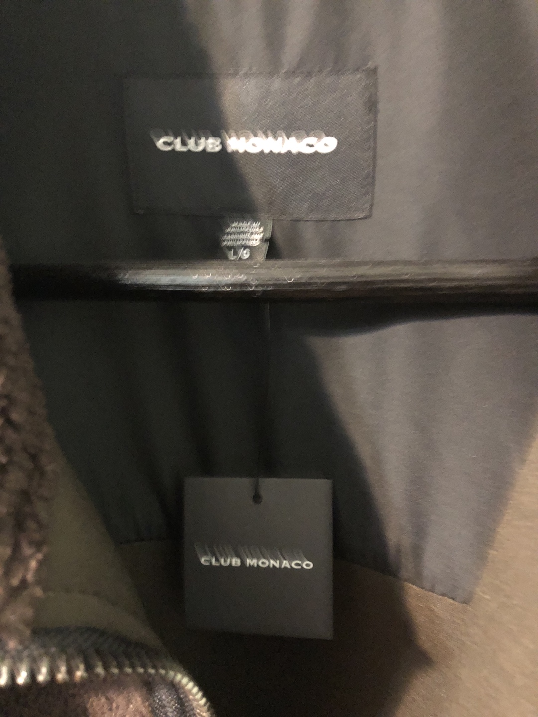 NWT Club Monaco Sherpa Fall Jacket - photo 3