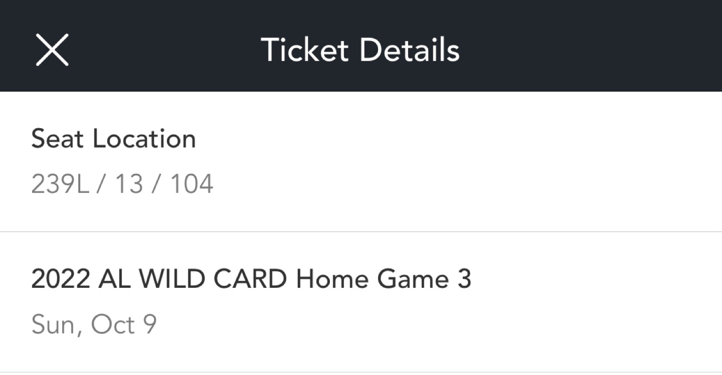 Blue jays Wild Card Game 3 on 10/09