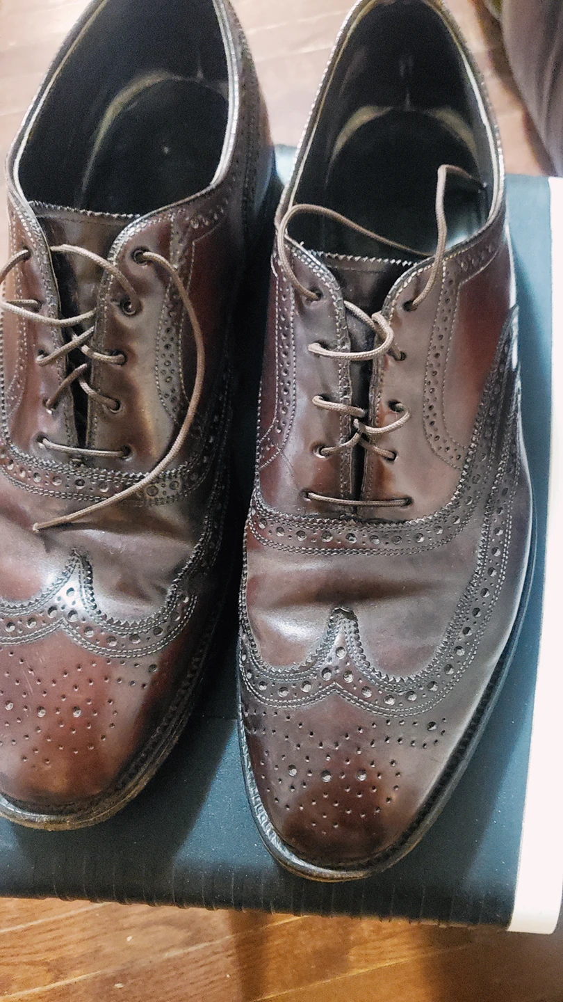 Men's VTG Johnston Murphy Crown Aristocraft  size 13 image indicator(5)