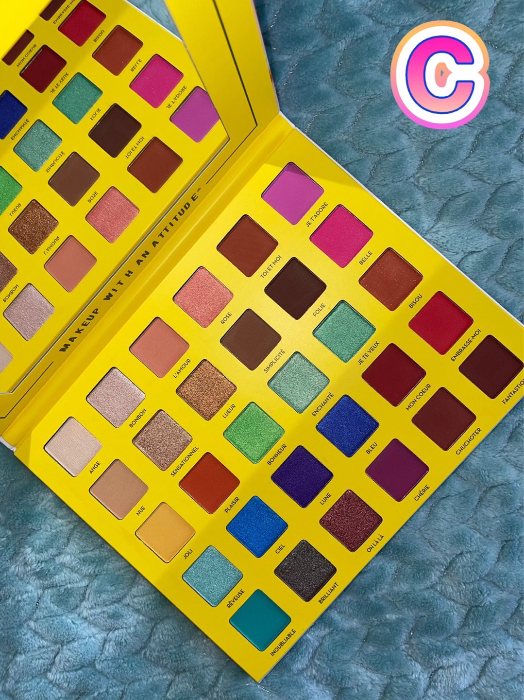 RUDE C'est Fantastique EYESHADOW PALETTE image indicator(5)