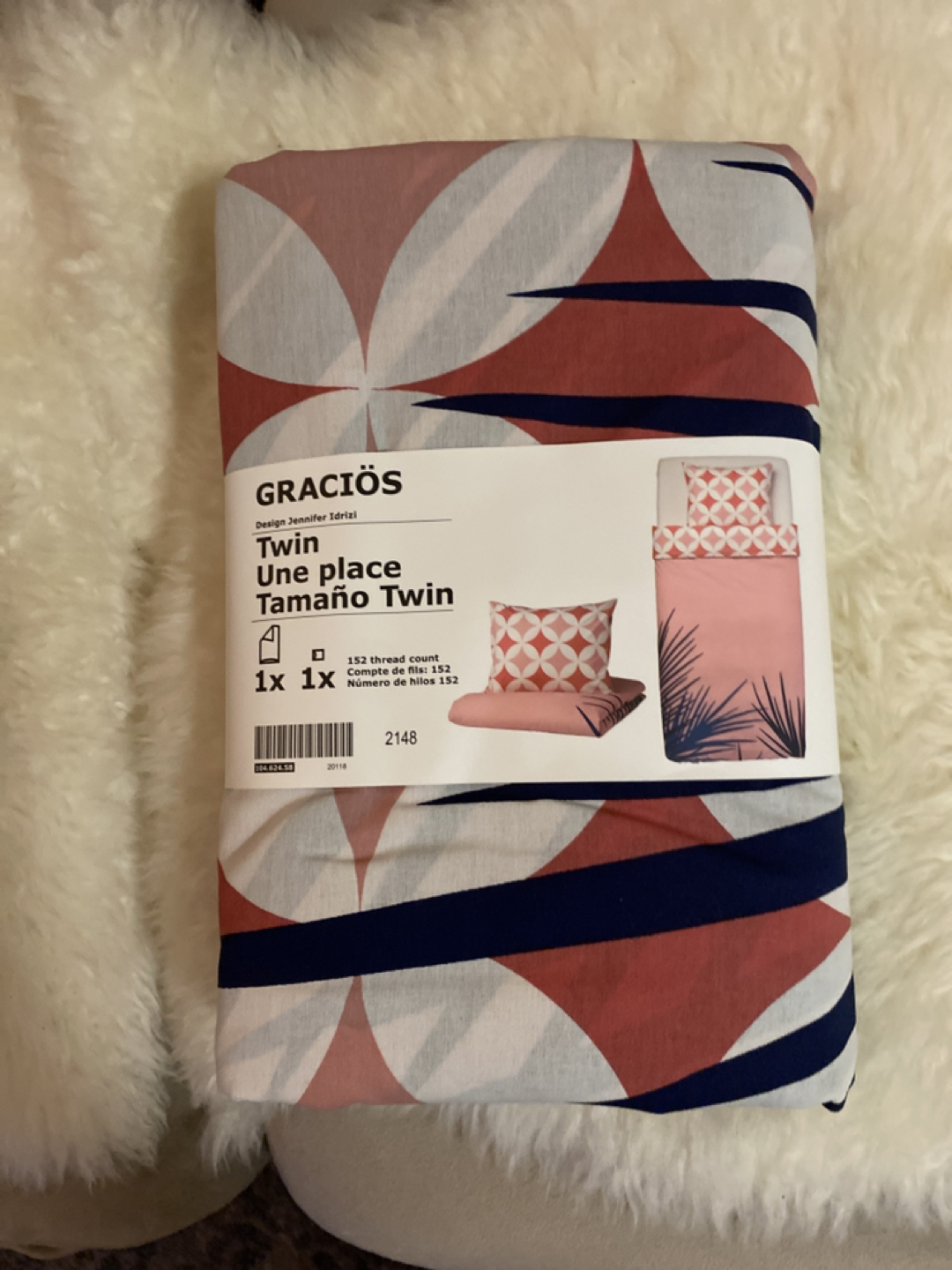 Twin size duvet cover thumbnail
