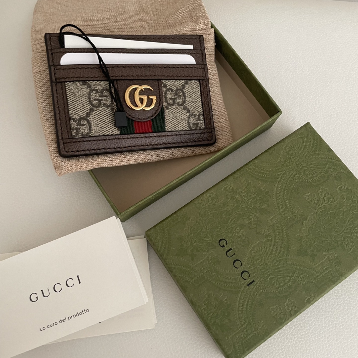 Brand New Gucci Ophidia Card Holder