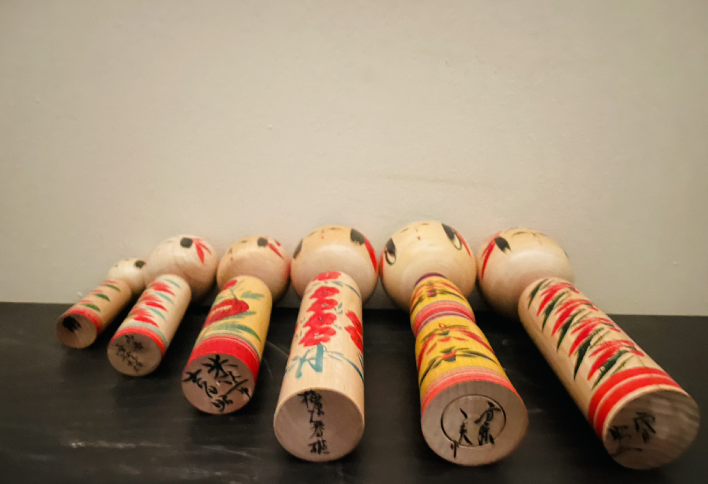 Vintage Japanese Kokeshi dolls image indicator(2)