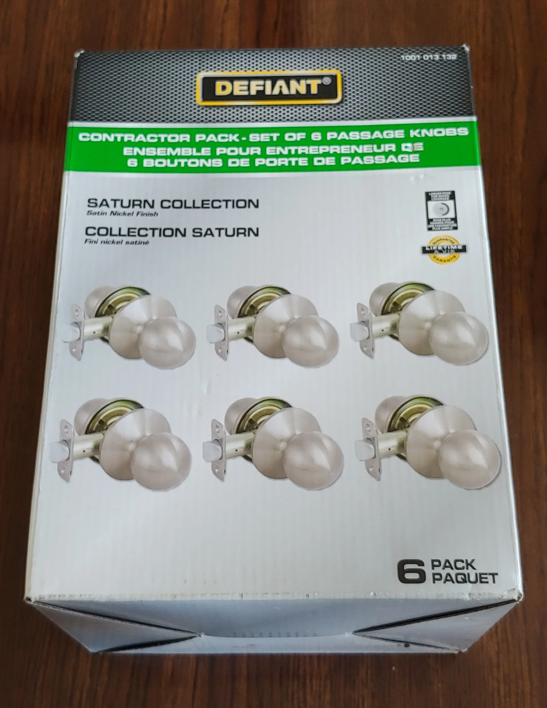 Defiant Saturn Door Knobs - photo 3