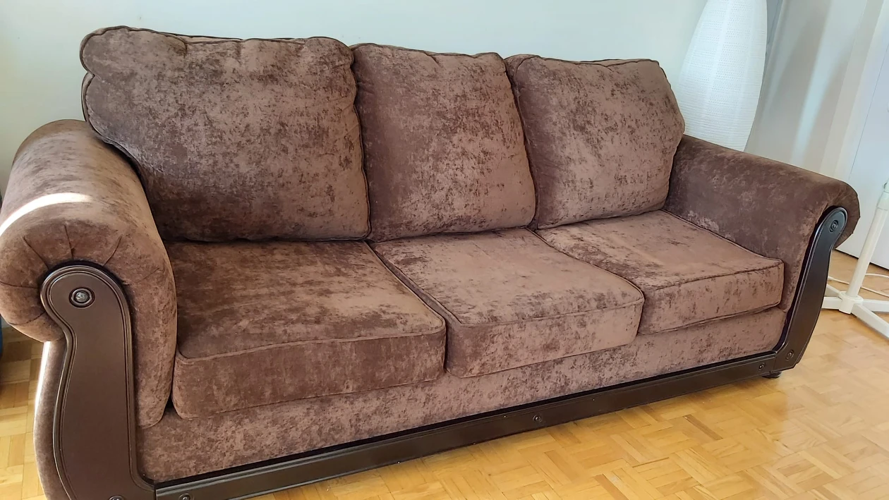 CHOCOLATE SOFA BED Negotiable thumbnail
