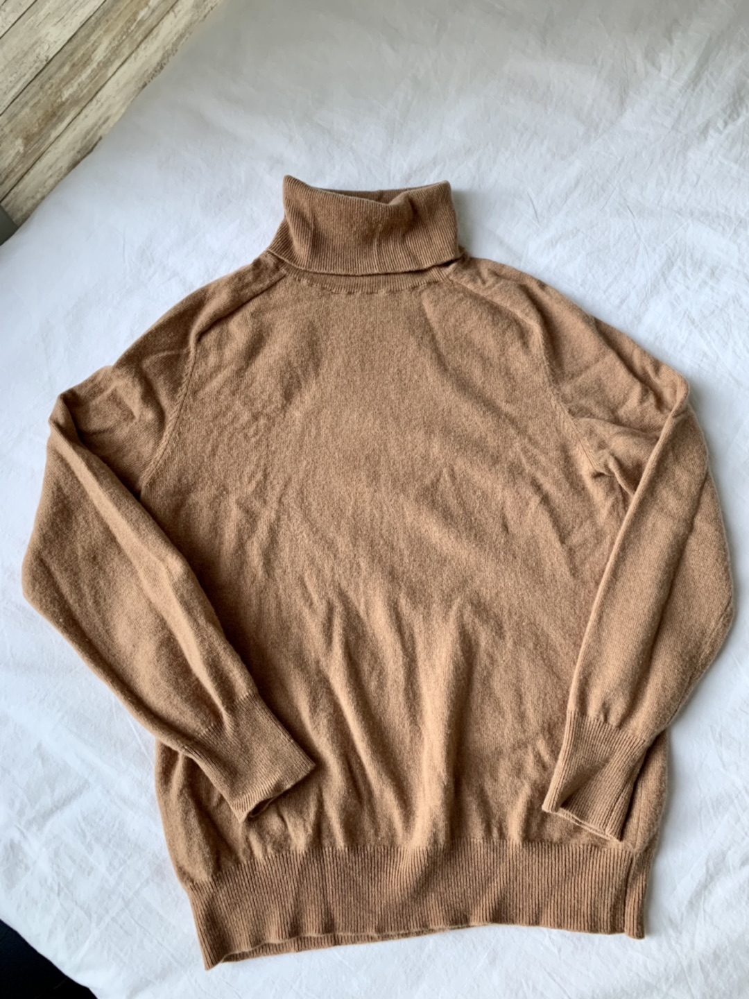 Zara cashmere and wool blend turtleneck thumbnail