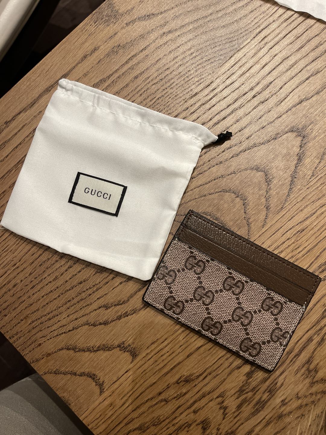 GUCCI rainbow and stars bananya print card holder - photo 2