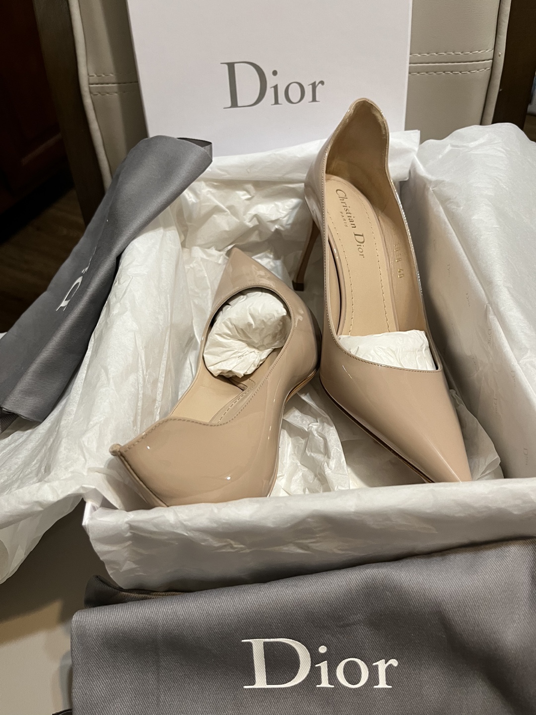 Brand new Christian Dior pumps.Bought at a Luxury retailer.
