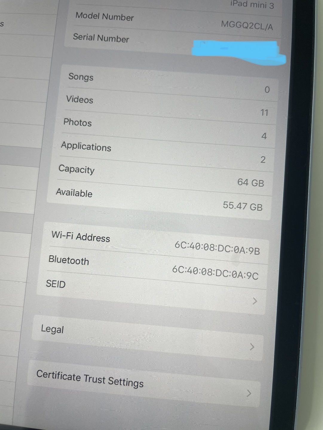 iPad mini 3 64Gb - photo 2