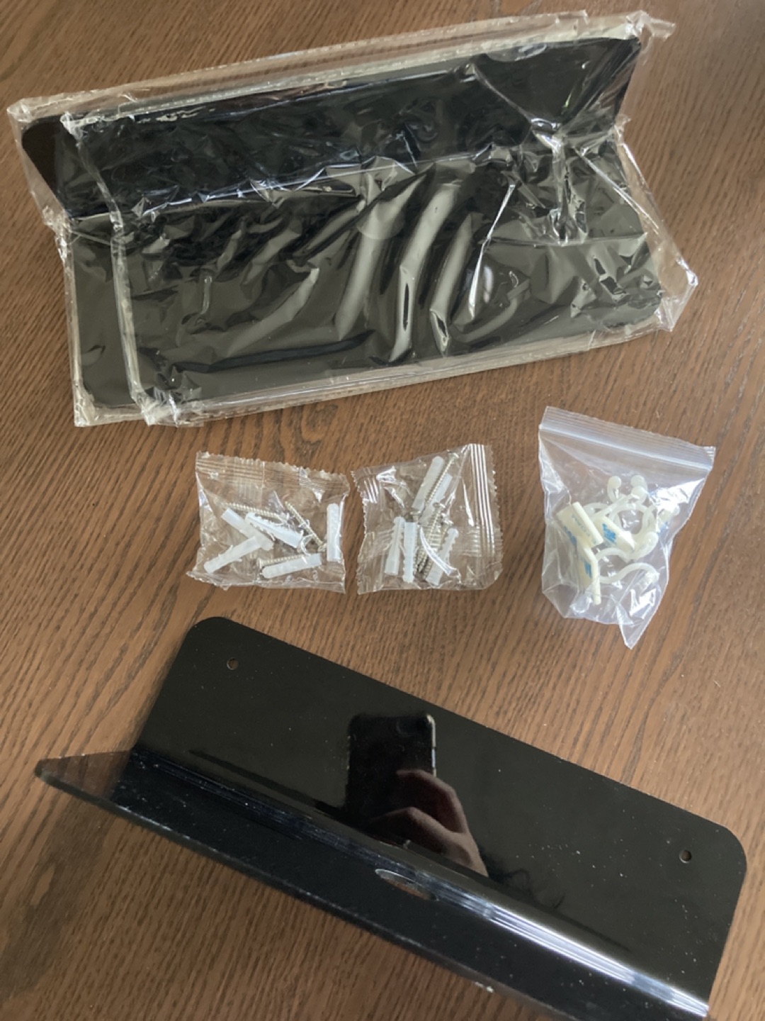 Small Acrylic Floating Wall Shelf Set of 3 image indicator(3)