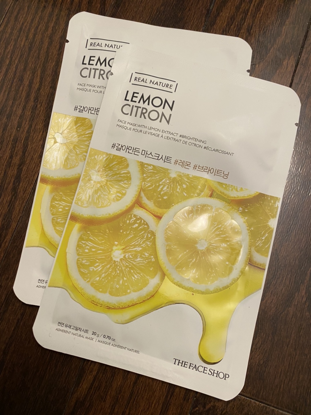 THE FACE SHOP 2pcs face masks #freecycle thumbnail