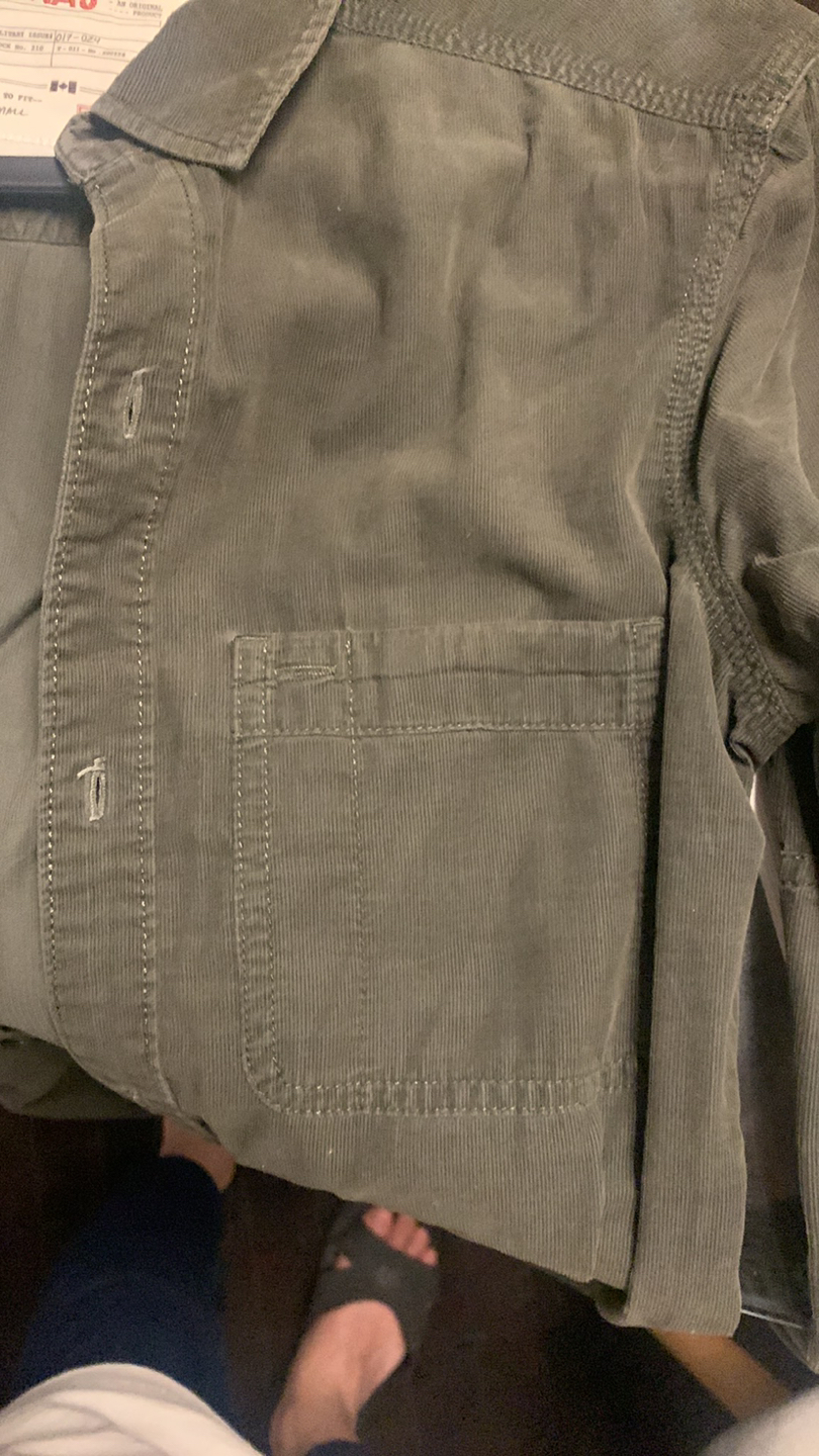 TNA forest green overshirt XS Women’s image indicator(6)