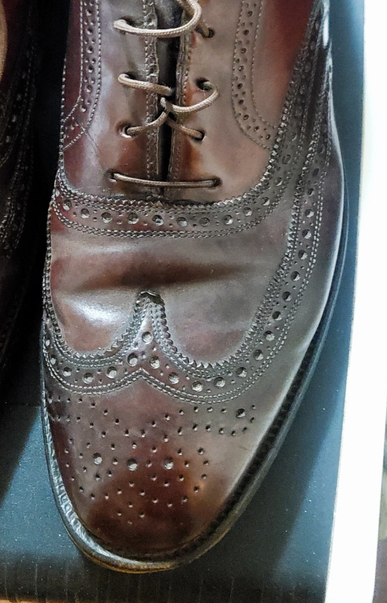 Men's VTG Johnston Murphy Crown Aristocraft  size 13 image indicator(4)