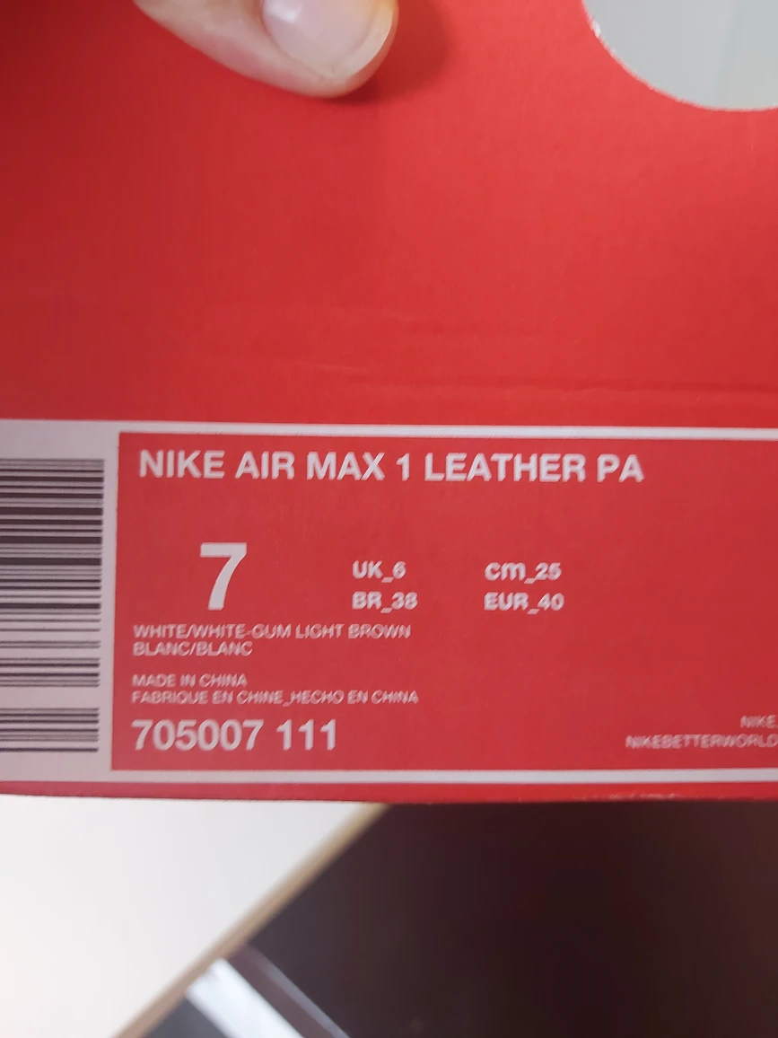 Nike Air Max 1 Leather PA - photo 4