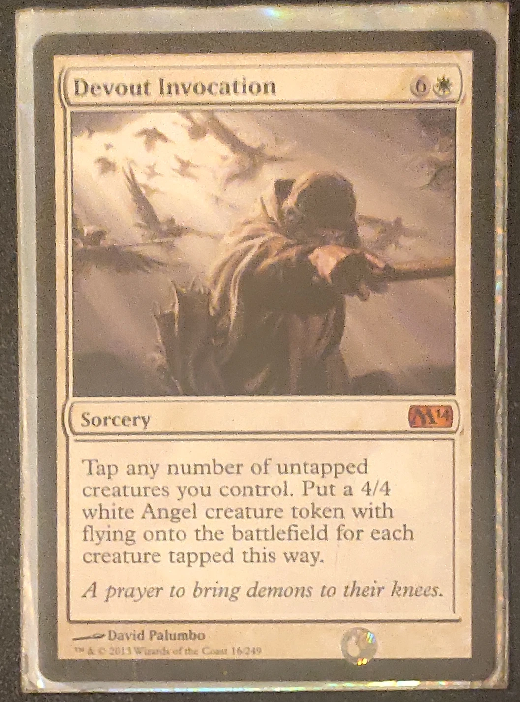 Magic the Gathering SP ( Devout Invocation ) image indicator(3)