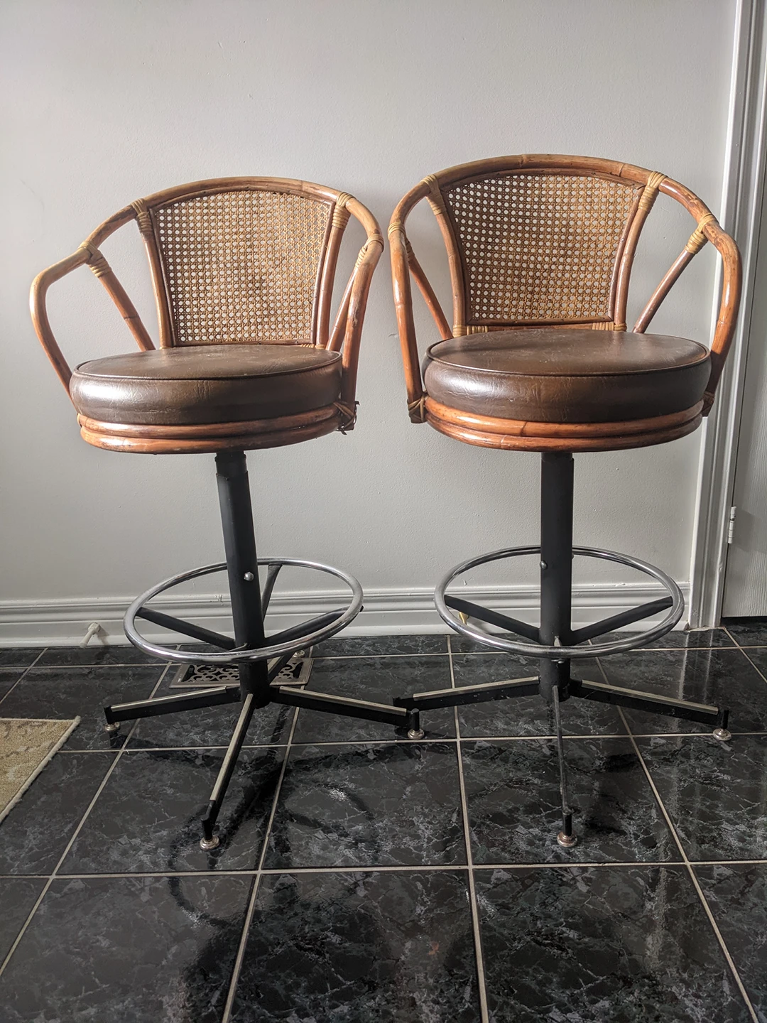 Wooden bar stools /Chairs 2 for $60