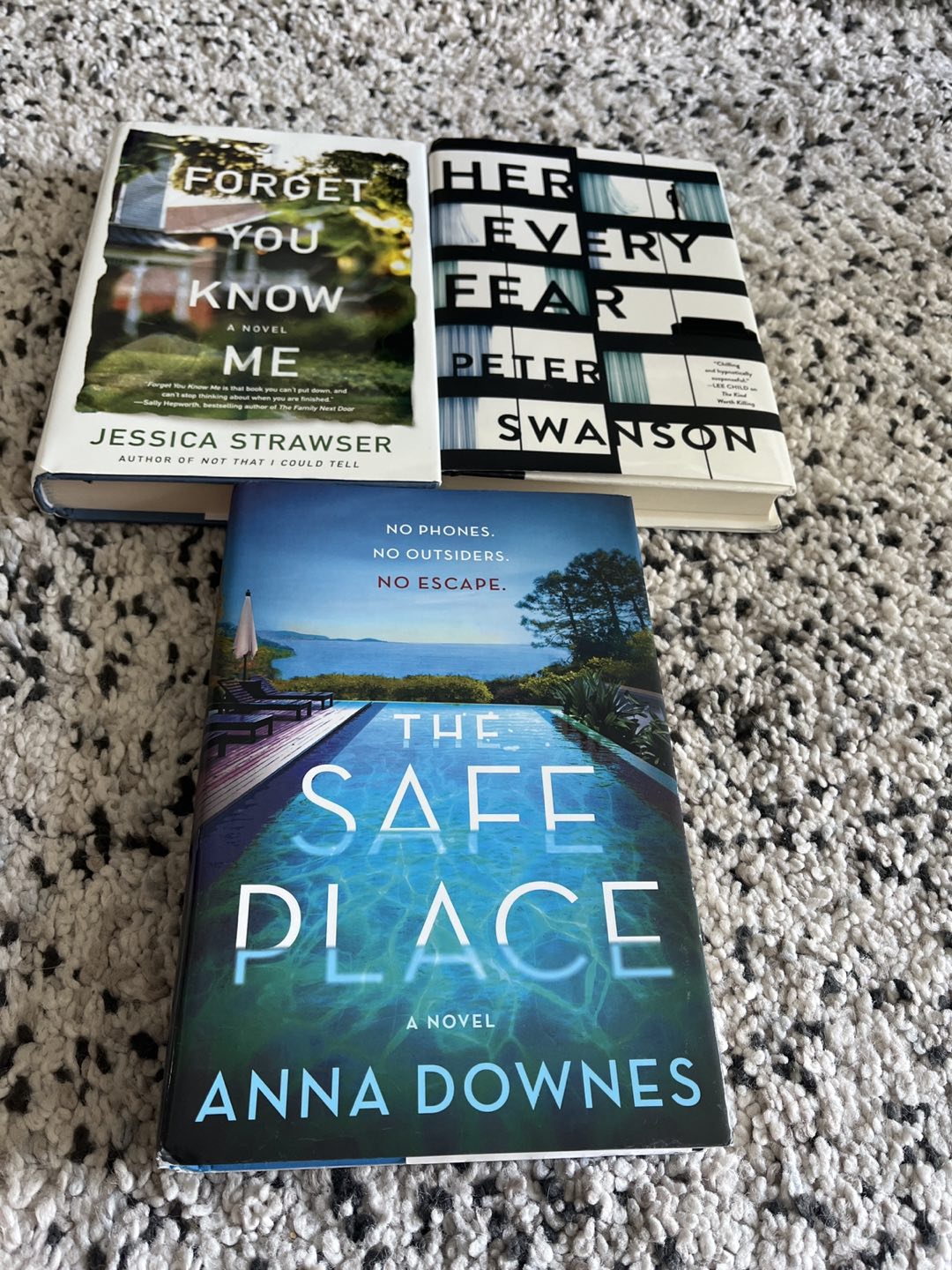 Hardcover fiction thriller books for sale thumbnail