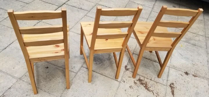 IKEA Dining Chairs. Set of Three for $70 only. image indicator(3)
