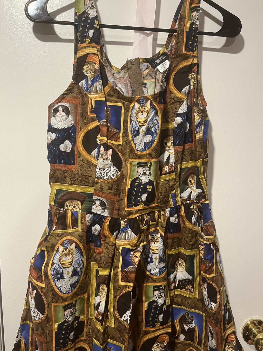 Cat dress with pockets! thumbnail