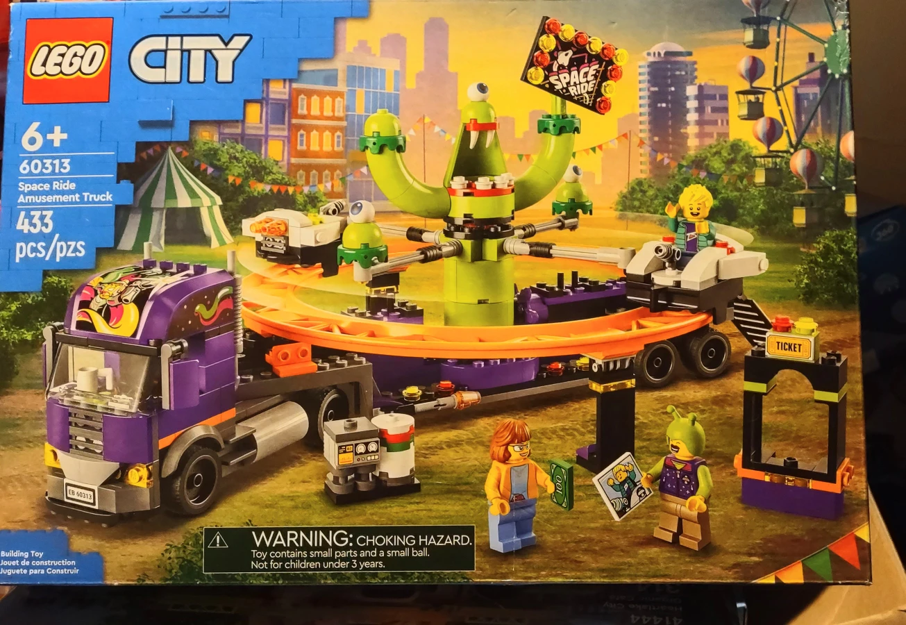 Lego City Space Ride Amusement Truck 60313
