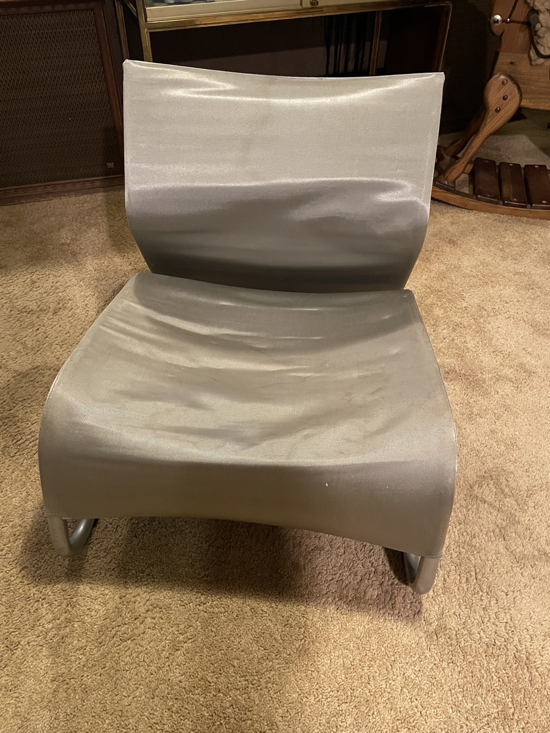 silver chair