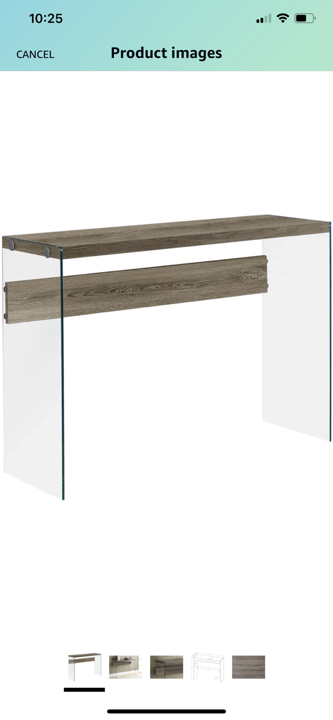 Practically brand new console table !! image indicator(5)