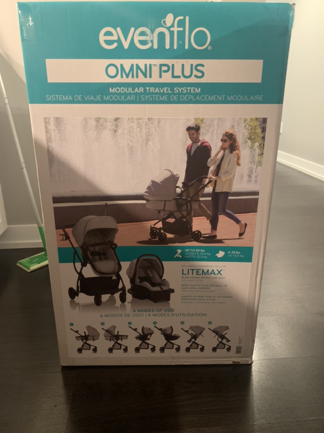 Omni plus stroller and car seat