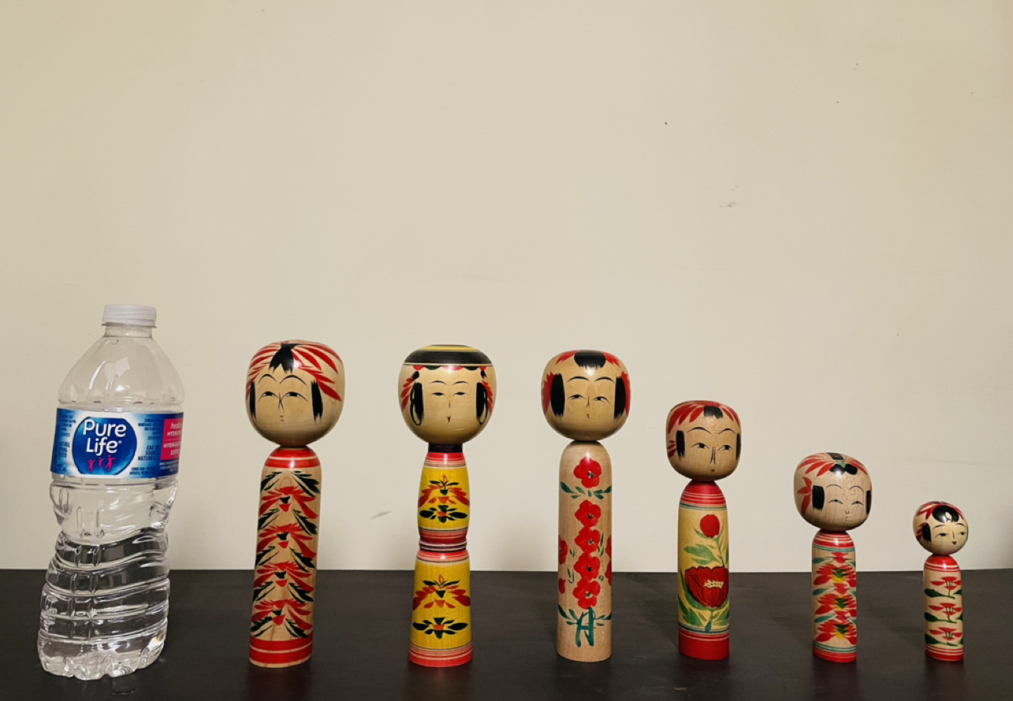 Vintage Japanese Kokeshi dolls image indicator(3)