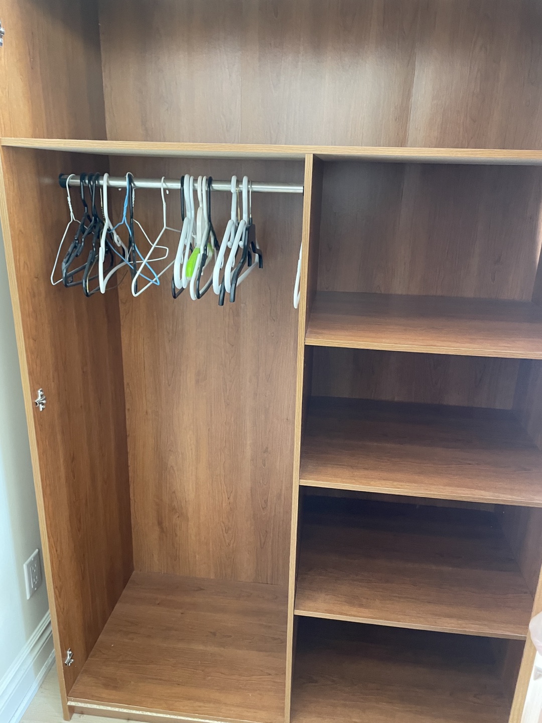 Almost brand new closet, with different sections, cheap only $89 thumbnail