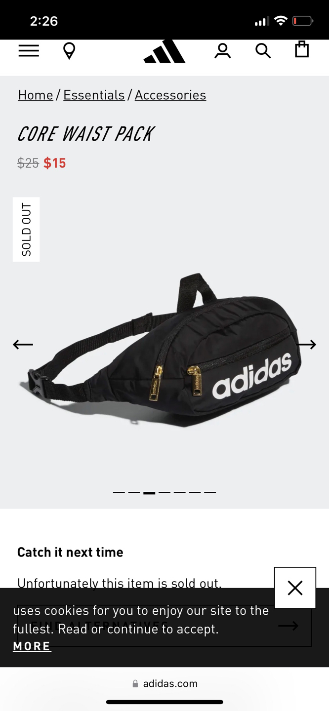 ADIDAS WAIST BAG - photo 4