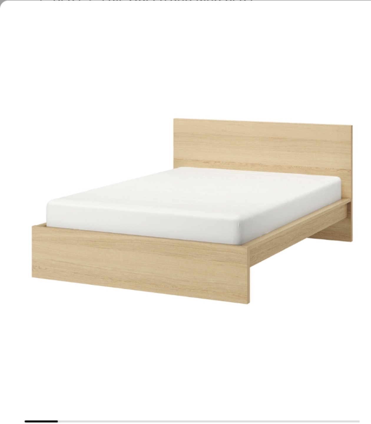 Ikea Malm queen bed frame thumbnail