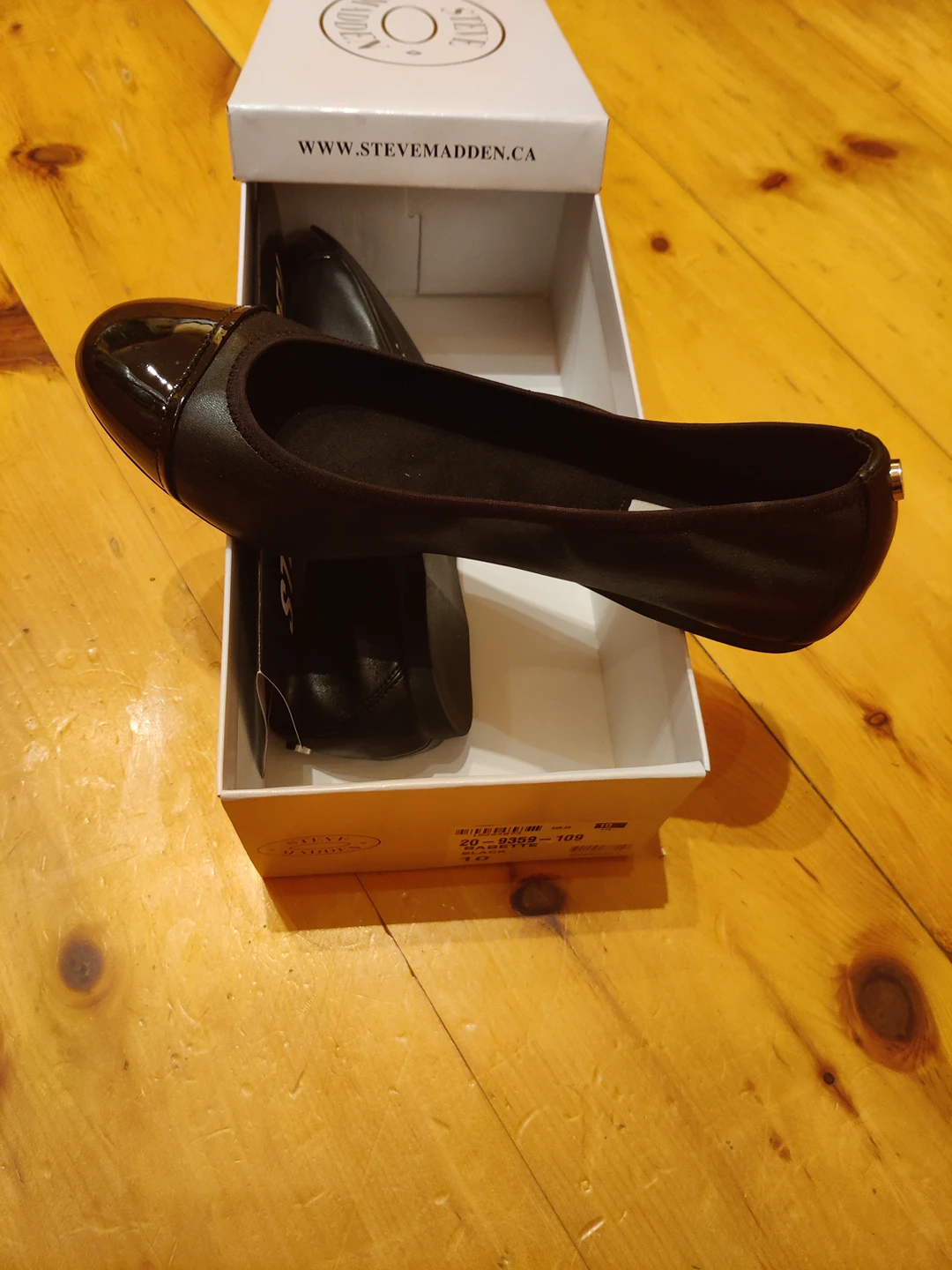 Black Flats Size 10 - photo 2