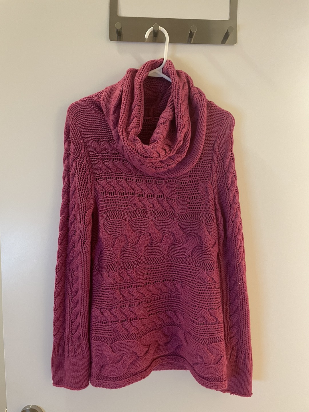 Pink Banana Republic Turtleneck Sweater thumbnail