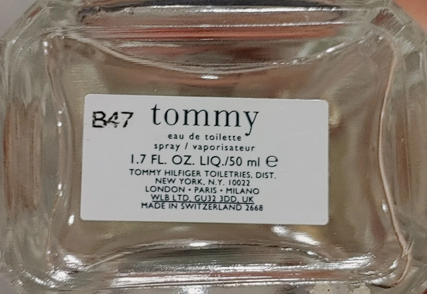 Tommy eau de toilette 50ml - photo 2