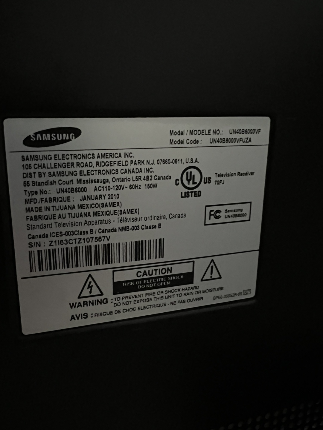 Samsung 40” tv - photo 5