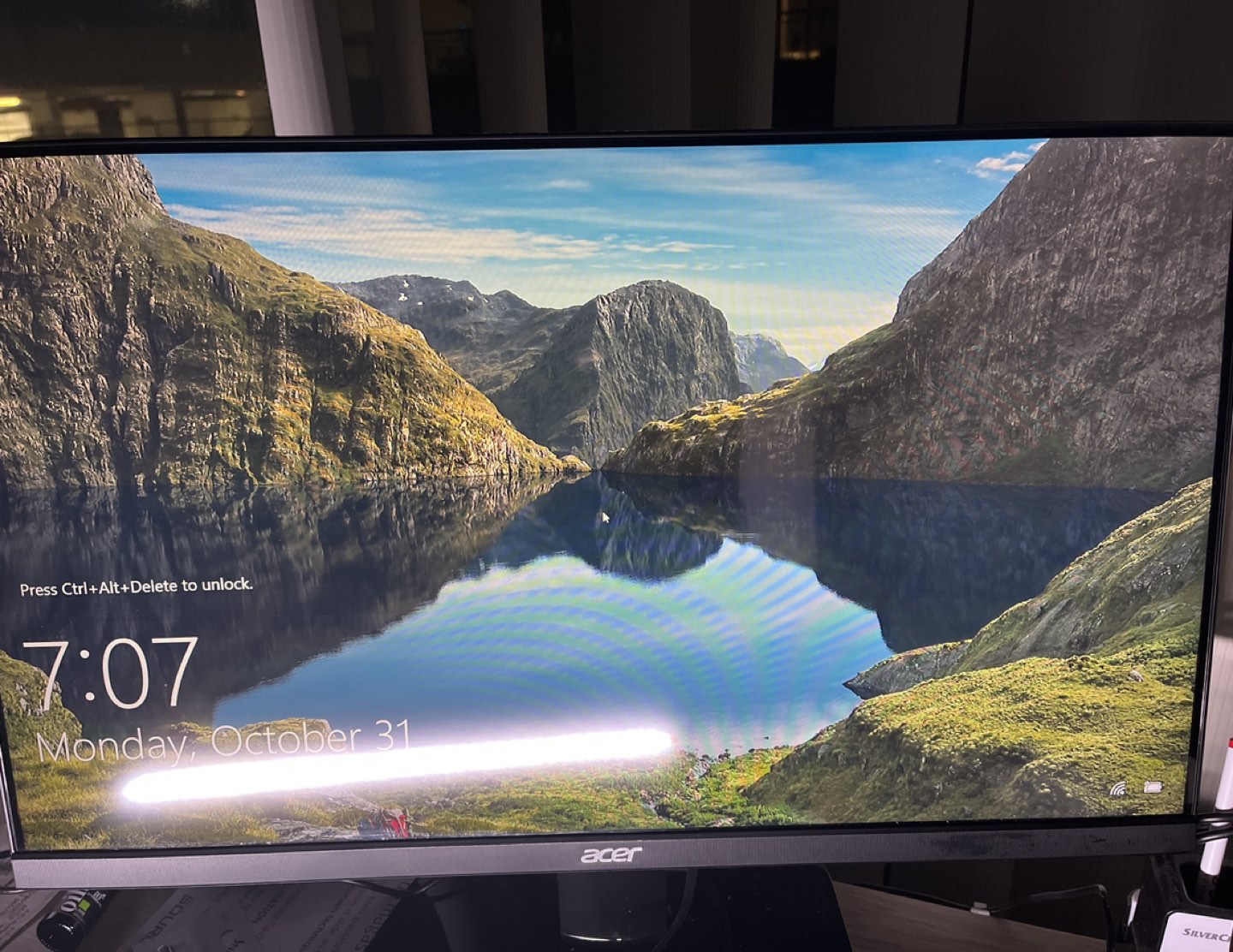 Acer 24” LCD monitor KA242Y image indicator(6)