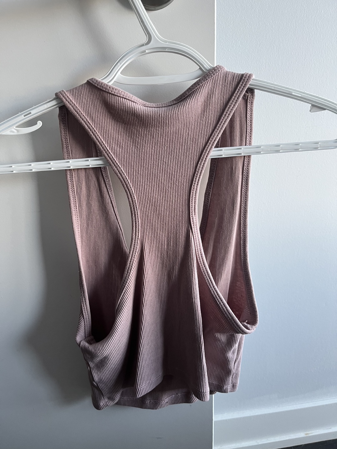 Zara ribbed & cropped tank size M image indicator(3)