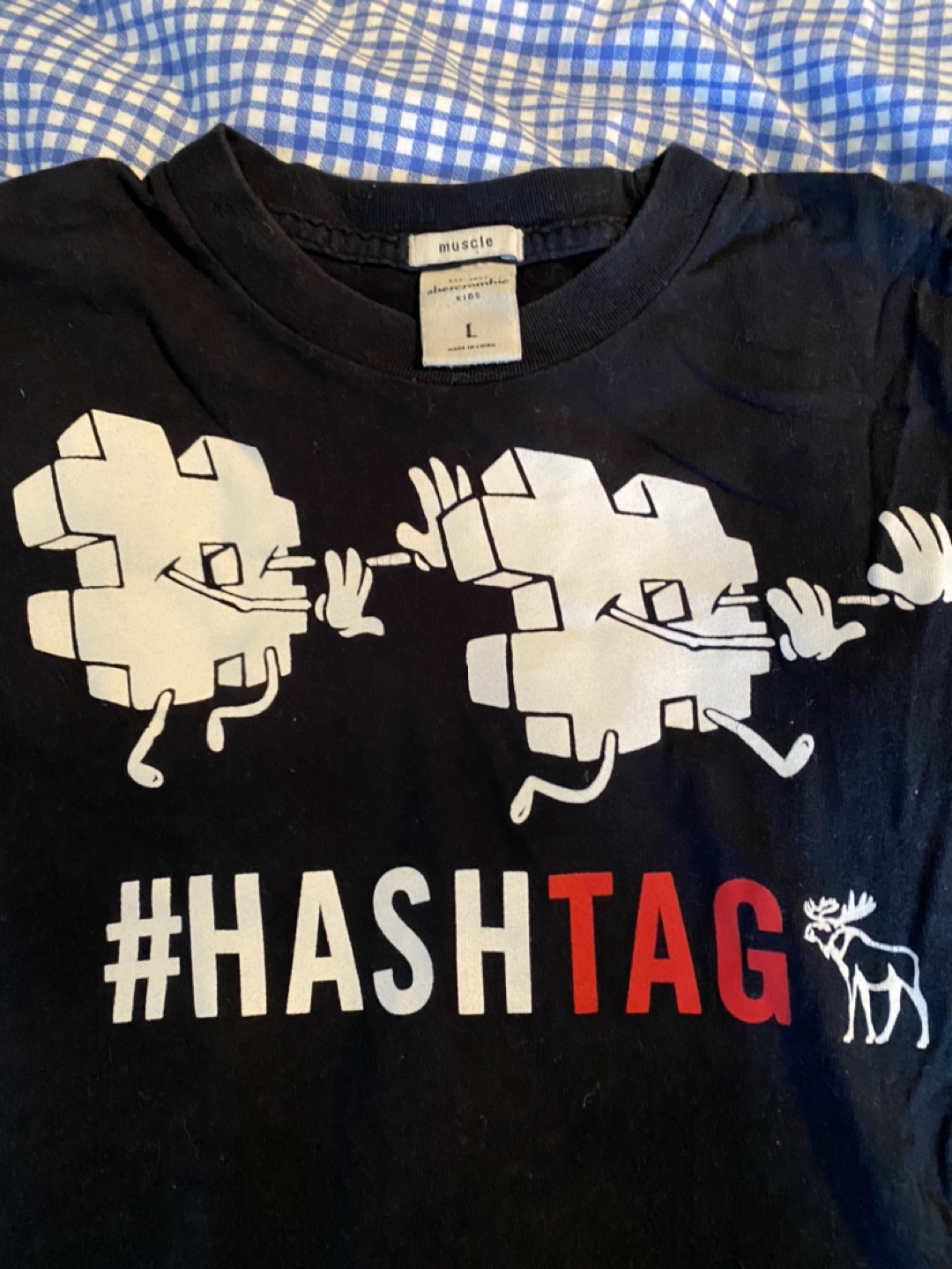 Abercrombie boys tops muscle fit large x2 image indicator(2)