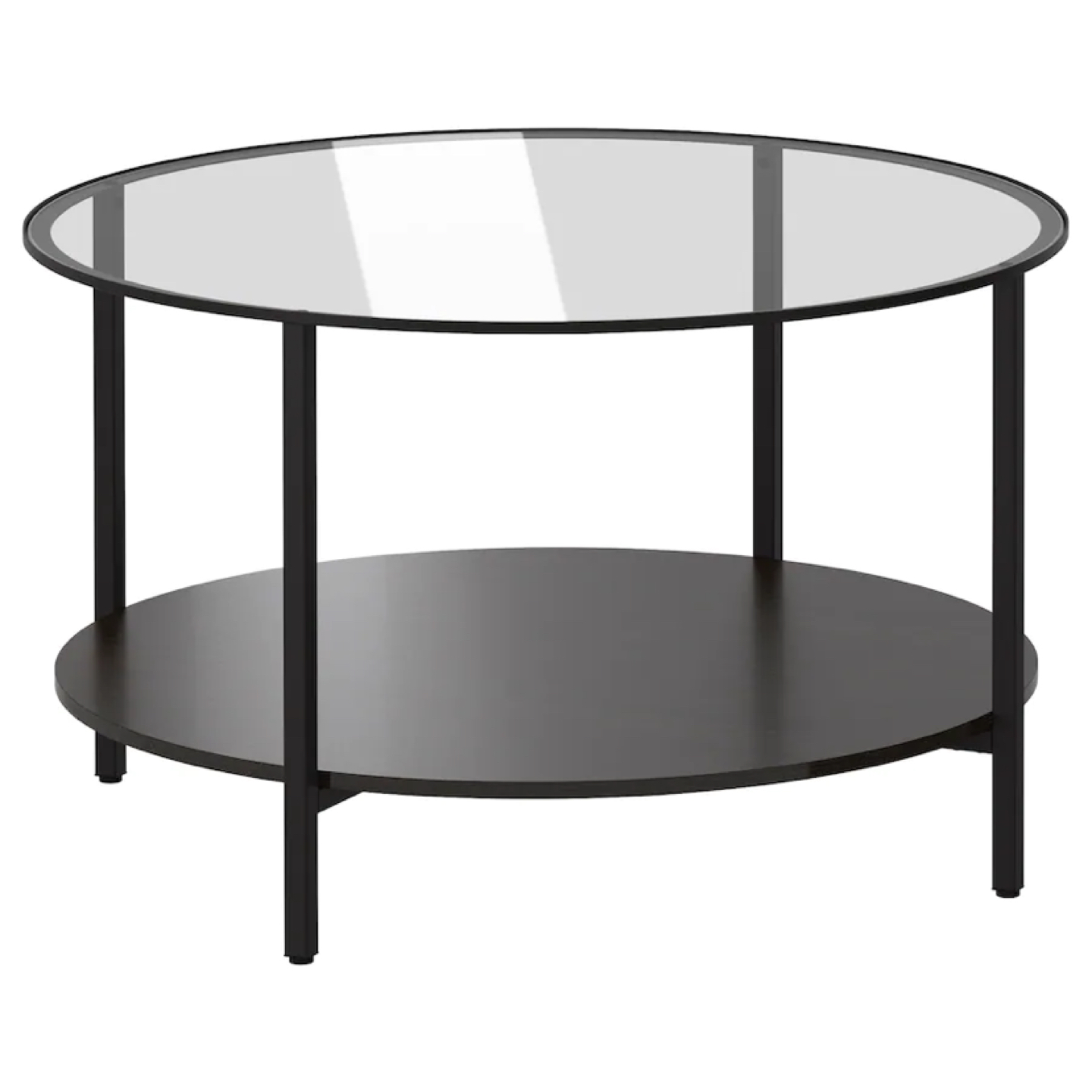 Round Glass Coffee Table - Vittsjö