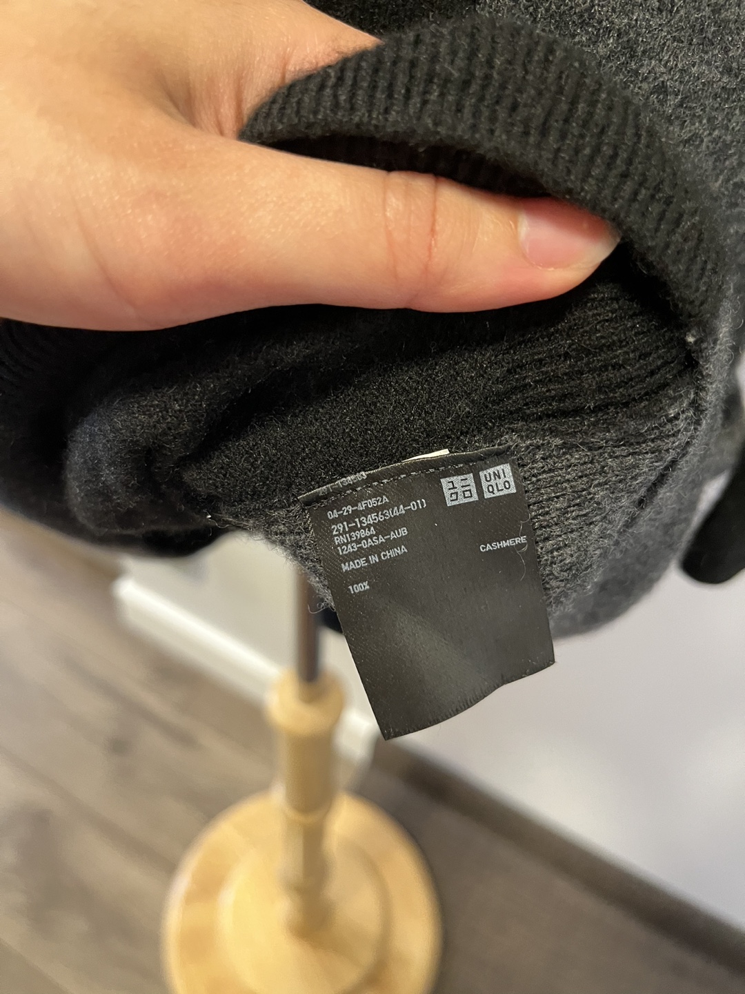 Uniqlo 100% Cashmere Dress M - photo 3